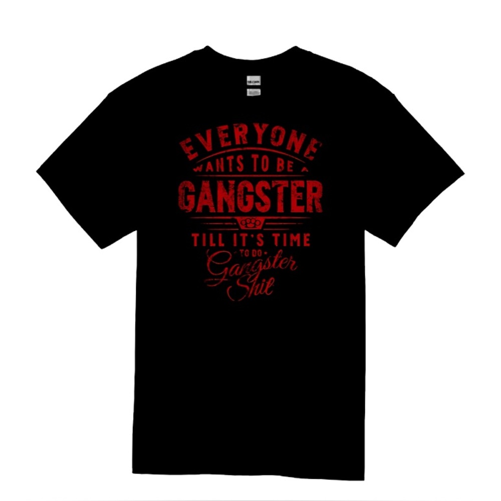 Black Graphic T-Shirt & White Graphic T-Shirt